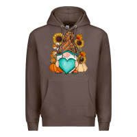 Coffee Western Fall gnome Premium Hoodie - RanaPortraitStore
