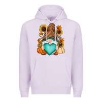 Lilac Western Fall gnome Premium Hoodie - RanaPortraitStore