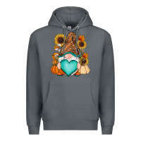 Rock Western Fall gnome Premium Hoodie - RanaPortraitStore