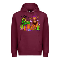 Burgundy Boo Heifer baby Cow Premium Hoodie - RanaPortraitStore