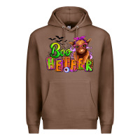 Chestnut Boo Heifer baby Cow Premium Hoodie - RanaPortraitStore