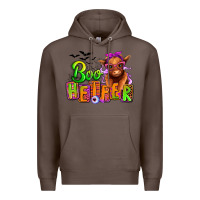 Coffee Boo Heifer baby Cow Premium Hoodie - RanaPortraitStore