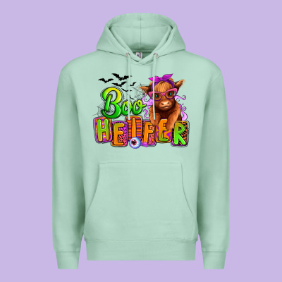 Premium Hoodie Boo Heifer baby Cow