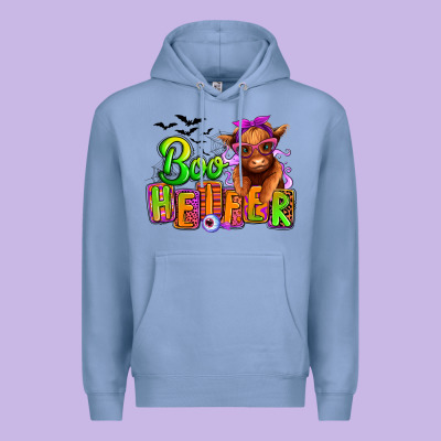 Premium Hoodie Boo Heifer baby Cow