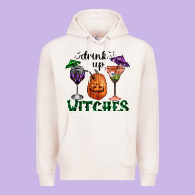 Premium Hoodie Drink Up Witches Halloween