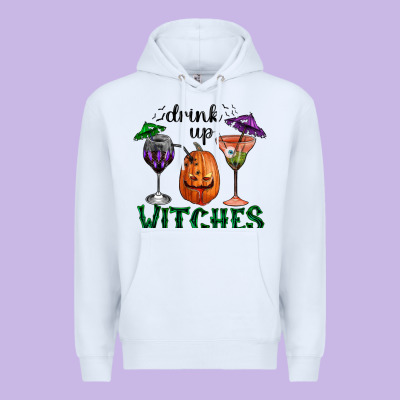 Premium Hoodie Drink Up Witches Halloween