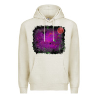 Oatmeal Heather Halloween background Premium Hoodie - RanaPortraitStore