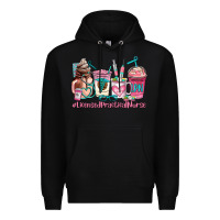Black licensed practical nurse  coffee cup Premium Hoodie - AdoDesignShop