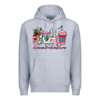 Heather Grey licensed practical nurse  coffee cup Premium Hoodie - AdoDesignShop