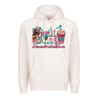 Pale Pink licensed practical nurse  coffee cup Premium Hoodie - AdoDesignShop