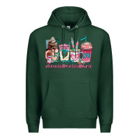 Sports Green licensed practical nurse  coffee cup Premium Hoodie - AdoDesignShop