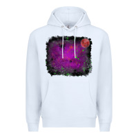 White Halloween background Premium Hoodie - RanaPortraitStore