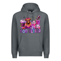 Rock Halloween boo Heifer coffee cups Premium Hoodie - RanaPortraitStore