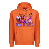 Carrot Halloween boo Heifer coffee cups Premium Hoodie - RanaPortraitStore