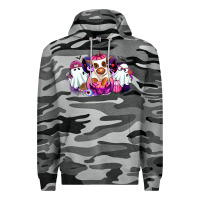 Slate Camo Halloween ghost Heifer Premium Hoodie - RanaPortraitStore