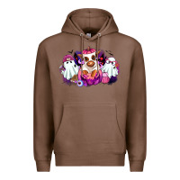 Chestnut Halloween ghost Heifer Premium Hoodie - RanaPortraitStore