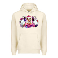 Tofu Halloween ghost Heifer Premium Hoodie - RanaPortraitStore