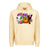 Pina Colada Halloween ghost and jack o lantern Premium Hoodie - RanaPortraitStore