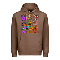 Chestnut Happy Hallothanksmas coffee cups Premium Hoodie - RanaPortraitStore