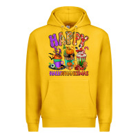 Lemon Happy Hallothanksmas coffee cups Premium Hoodie - RanaPortraitStore
