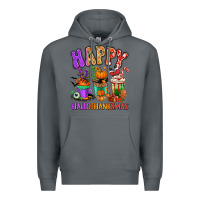 Rock Happy Hallothanksmas coffee cups Premium Hoodie - RanaPortraitStore