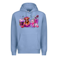 Colony Blue Halloween Heifer coffee cups Premium Hoodie - RanaPortraitStore