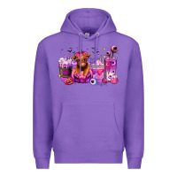 Purple Halloween Heifer coffee cups Premium Hoodie - RanaPortraitStore