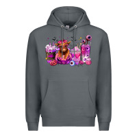 Rock Halloween Heifer coffee cups Premium Hoodie - RanaPortraitStore
