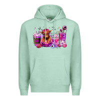 Seafoam Halloween Heifer coffee cups Premium Hoodie - RanaPortraitStore