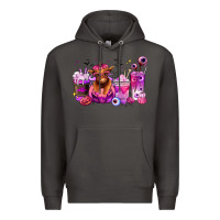 Smoke Halloween Heifer coffee cups Premium Hoodie - RanaPortraitStore