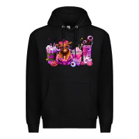 Black Halloween Heifer coffee cups Premium Hoodie - RanaPortraitStore