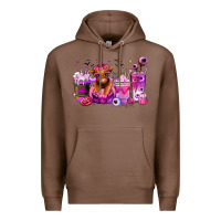 Chestnut Halloween Heifer coffee cups Premium Hoodie - RanaPortraitStore