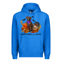 True Royal Happy Howl-o-ween Premium Hoodie - RanaPortraitStore