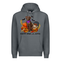 Rock Happy Howl-o-ween Premium Hoodie - RanaPortraitStore