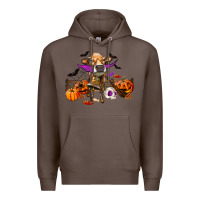 Coffee Heifer Cow Halloween Premium Hoodie - RanaPortraitStore