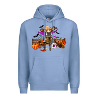 Colony Blue Heifer Cow Halloween Premium Hoodie - RanaPortraitStore