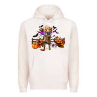 Pale Pink Heifer Cow Halloween Premium Hoodie - RanaPortraitStore