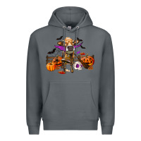 Rock Heifer Cow Halloween Premium Hoodie - RanaPortraitStore
