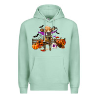 Seafoam Heifer Cow Halloween Premium Hoodie - RanaPortraitStore