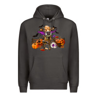 Smoke Heifer Cow Halloween Premium Hoodie - RanaPortraitStore