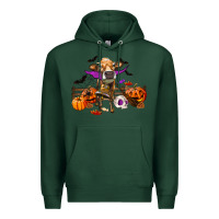 Sports Green Heifer Cow Halloween Premium Hoodie - RanaPortraitStore