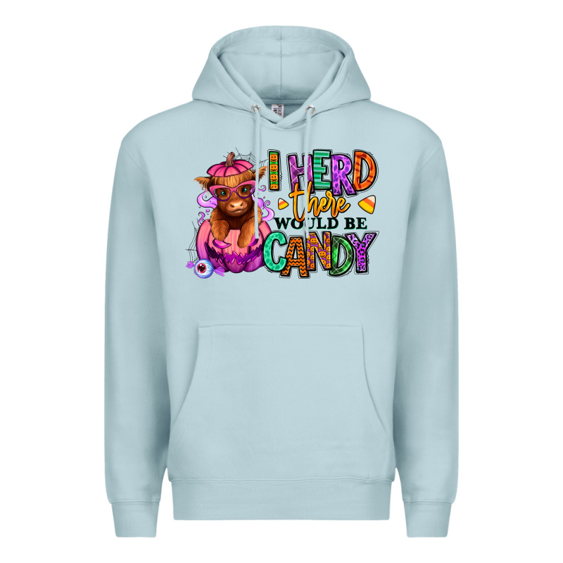 I Herd There Would Be Candy Heifer Premium Hoodie by RanaPortraitStore | Teevron