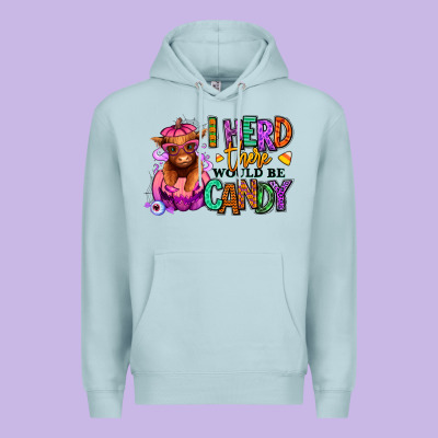 Premium Hoodie I herd there would be candy Heifer