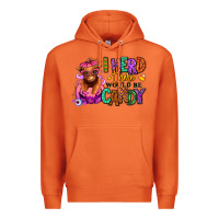 Carrot I herd there would be candy Heifer Premium Hoodie - RanaPortraitStore