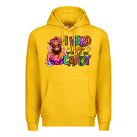 Lemon I herd there would be candy Heifer Premium Hoodie - RanaPortraitStore