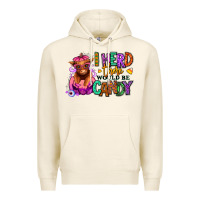 Tofu I herd there would be candy Heifer Premium Hoodie - RanaPortraitStore