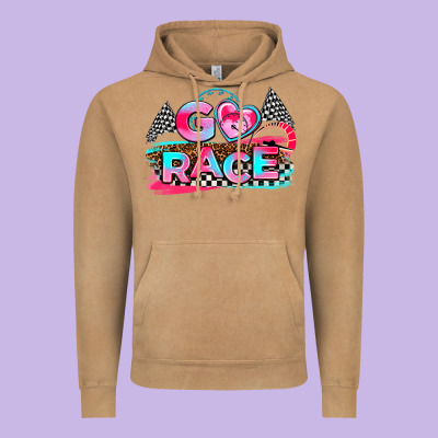 Go Race Vintage Hoodie Designed By Adodesignshop