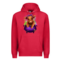 Cardinal Halloween Heifer Premium Hoodie - RanaPortraitStore