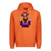 Carrot Halloween Heifer Premium Hoodie - RanaPortraitStore