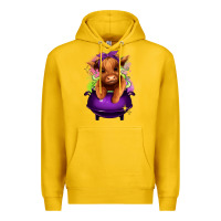 Lemon Halloween Heifer Premium Hoodie - RanaPortraitStore